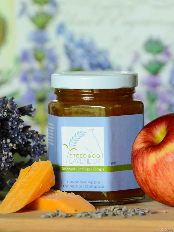 Lavender Apple Cinnamon Compote